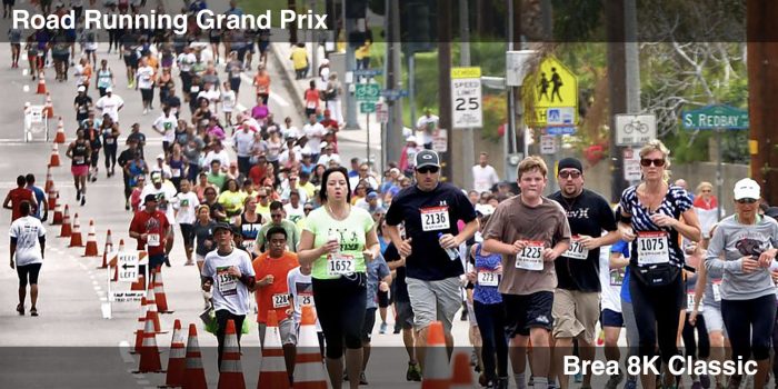The 24th Annual Brea 8K Classic at the Brea Mall
